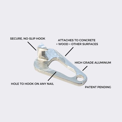 HOOK 'N SNAP | Aluminum Chalk Line End